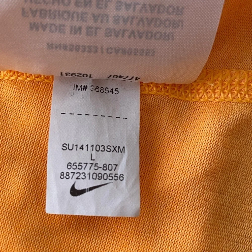 Nike Dri-Fit Just Do It Tank Top Orange L